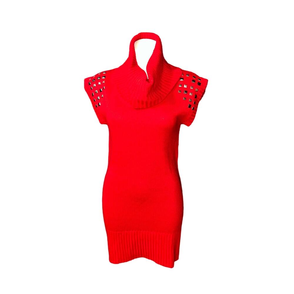 Kouture by Kimora women’s red sweater dress